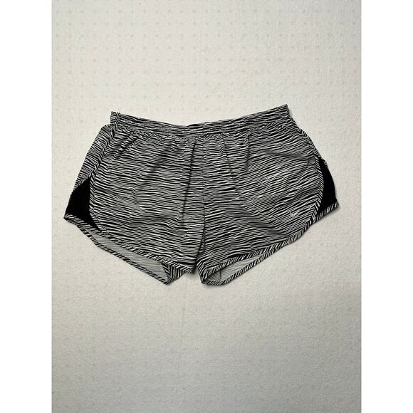 Nike Dri-Fit Running Shorts Women’s Medium Zebra Print Lined Pocket Drawstring - Picture 1 of 7